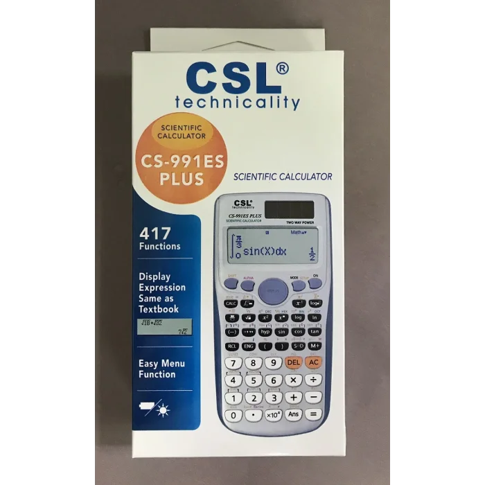 CSL HESAP MAKİNESİ B.BOY BÜYÜK ÇİFT SATIR 417 FONK.
