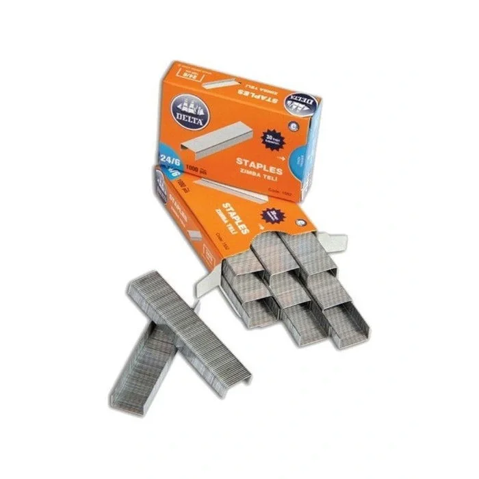 DELTA ZIMBA TELİ 24/6 BEYAZ (D1552)