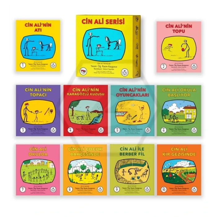 DOKUZ / CİN ALİ HİKAYE SERİSİ 79004 KUTU (10 KİTAP)