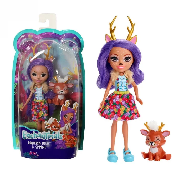 Dvh87 Enchantimals Ana Karekter Bebekler / +4 Yaş