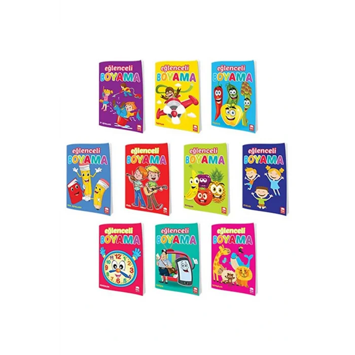 Eğlenceli Boyama Kitabı - Ema Çocuk