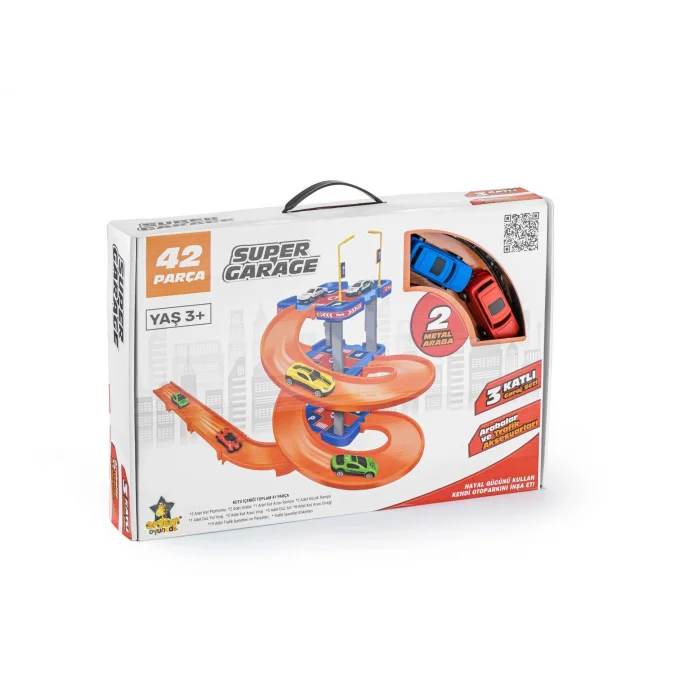 Er-201 Süper Garage Otopark Set