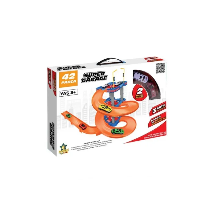 Er-201 Süper Garage Otopark Set