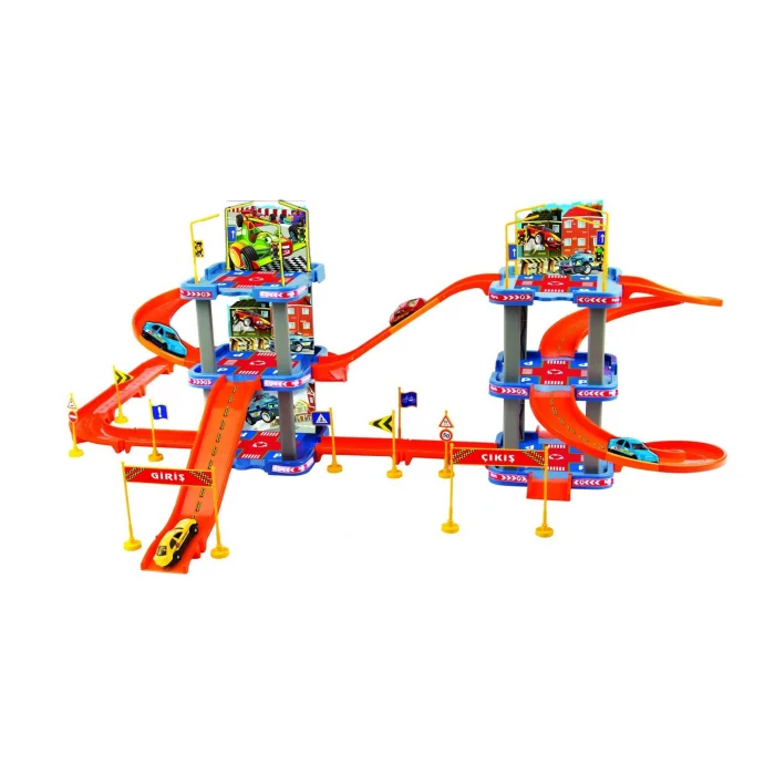 Er-202 Süper Garage Xl Otopark Set