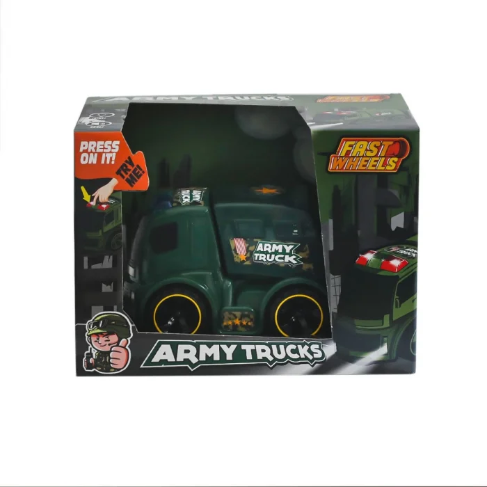 Er-246 Fast Wheels Asker Kamyonu -erdem Oyuncak