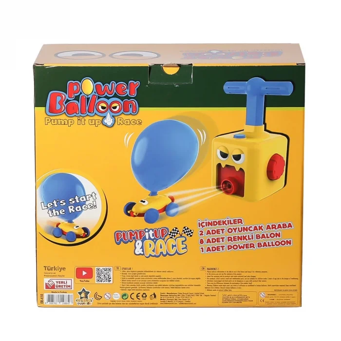 Er-410 Power Balloon Balon Araba 12li