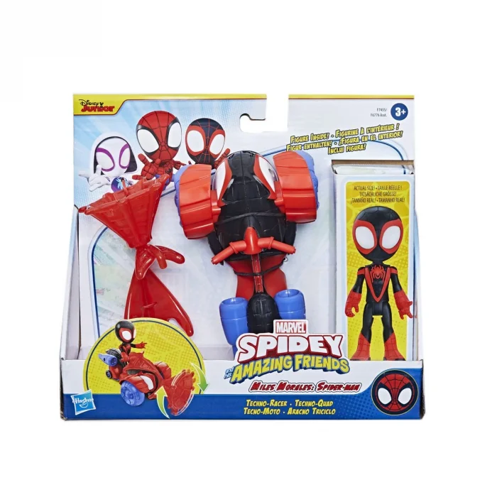 F6776 Spidey Ve İnanılmaz Arkadaşları - Araç Ve Figür +3 Yaş