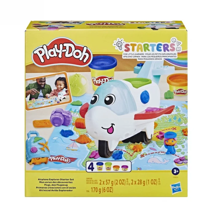F8804 Play-doh Starters Eğlenceli Uçak Oyun Seti +3 Yaş