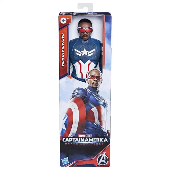 F9276 Marvel Titan Hero - Captain America Brave New World Aksiyon Figürü 30 Cm