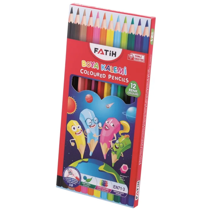 FATİH KURUBOYA 12 RENK TAM BOY