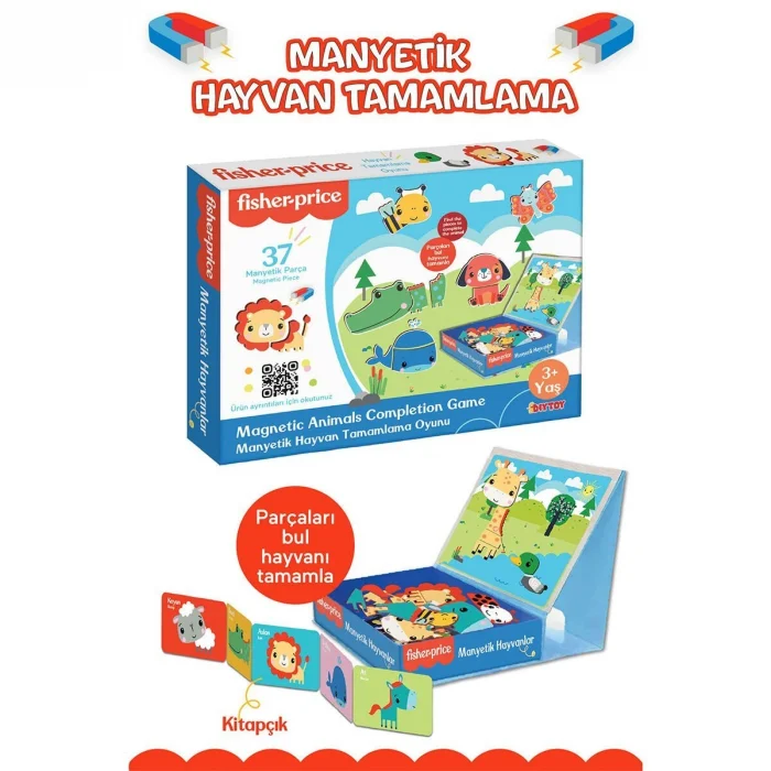 Fp2778 Fısher Prıce Manyetik Tablet Hayvanlar