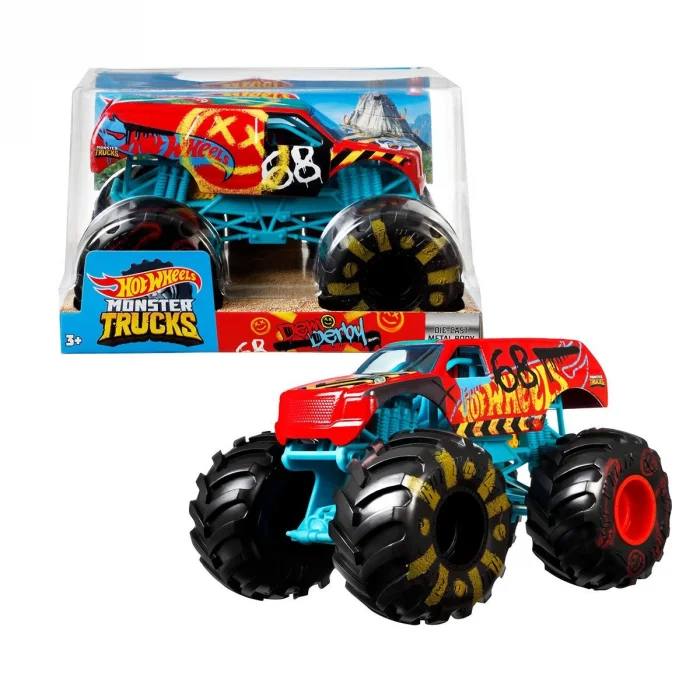 Fyj83 Hot Wheels Monster Trucks 1:24 Arabalar