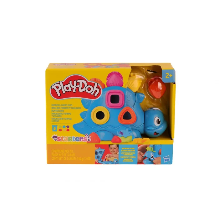 G0491 Play-doh Şekiller Ve Renkler Dino Oyun Seti +3 Yaş