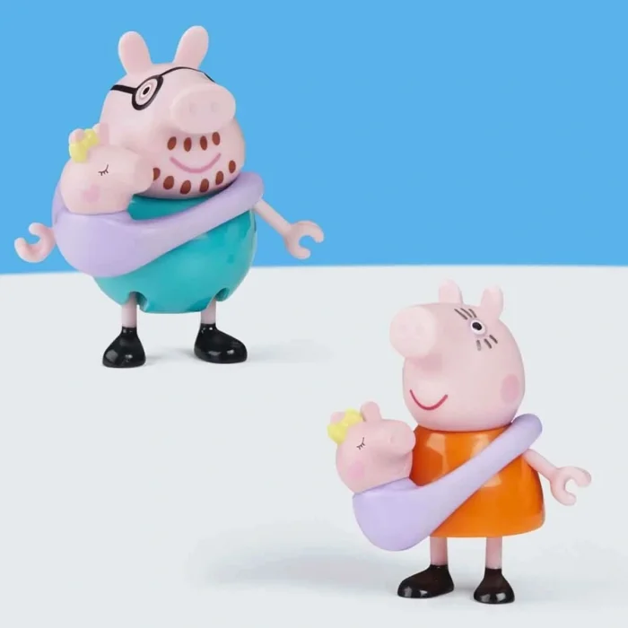 G0506 Peppa Pig Ve Ailesi 5li Figür Seti +3 Yaş