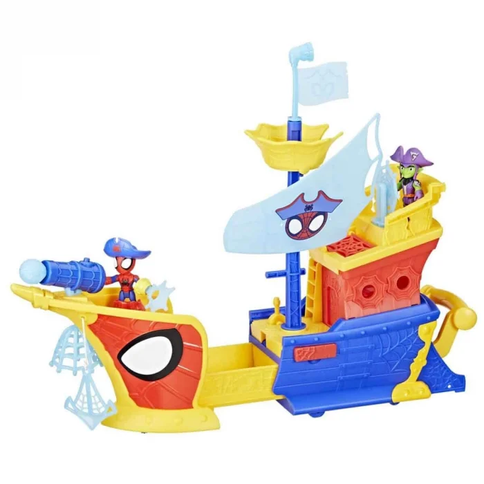 G0666 Spidey Ve İnanılmaz Arkadaşları Webs Ahoy Bubble Ship +3 Yaş