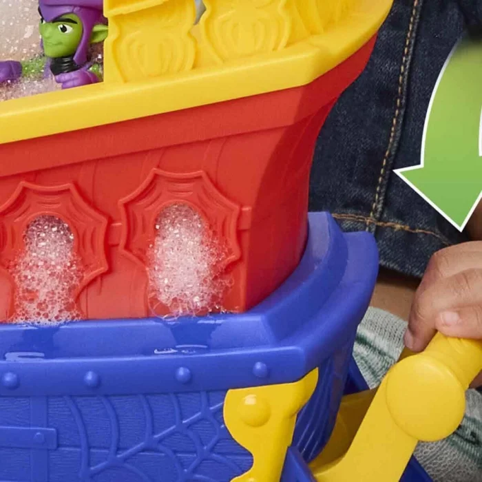 G0666 Spidey Ve İnanılmaz Arkadaşları Webs Ahoy Bubble Ship +3 Yaş