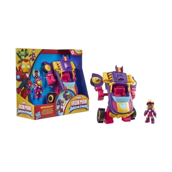 G1258 Iron Man And His Awesome Friends 2si 1 Arada Set