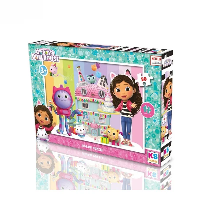 Gb 709 Gabbys Dollhouse Puzzle 50 Prç