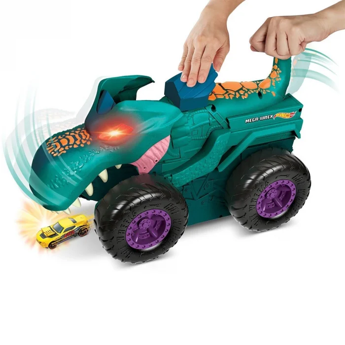 Gyl13 Monster Trucks Araba Yiyen Mega Wrex, Hot Wheels Monster Trucks