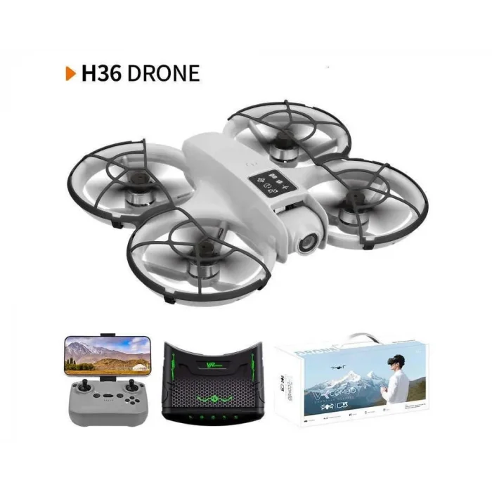 H36 Vr Gözlüklü Hd Kameralı Fırçasız Motorlu Dron