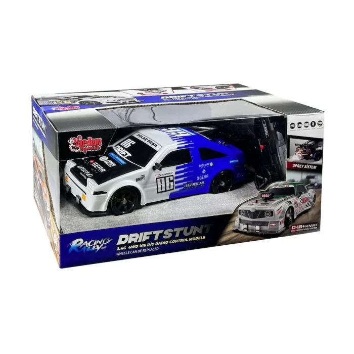 Hb-sc16a07 Kumandalı  4x4 Drift Araba Işıklı Ve Buharlı 1:16 -vardem