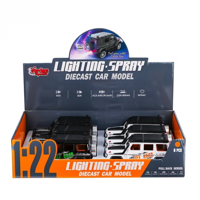 Hcl-801pa Sesli Işıklı Buharlı Off Road Jeep 1:22 -vardem Oyuncak