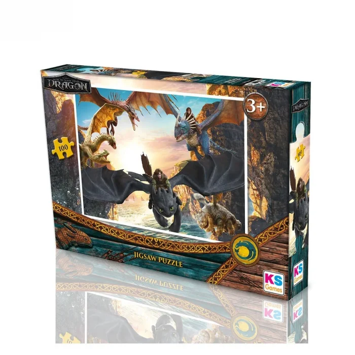 Hd 714 How To Traın Your Dragon Puzzle 100 Prç