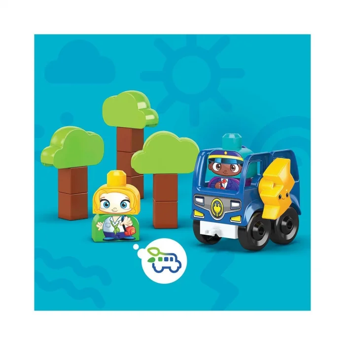 Hdx90 Mega Bloks® Doğa Dostu Otobüs Seti 36 Parça +1 Yaş