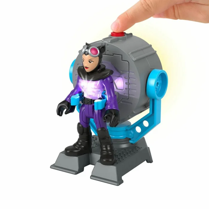 Hfd47 Imaginext, Bat-tech Bat-signal Figür Seti, Dc Super Friends