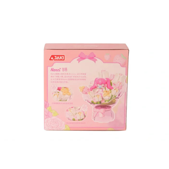 Hk121 Jaki Çiçek Buketi 187 Parça Block Oyuncak