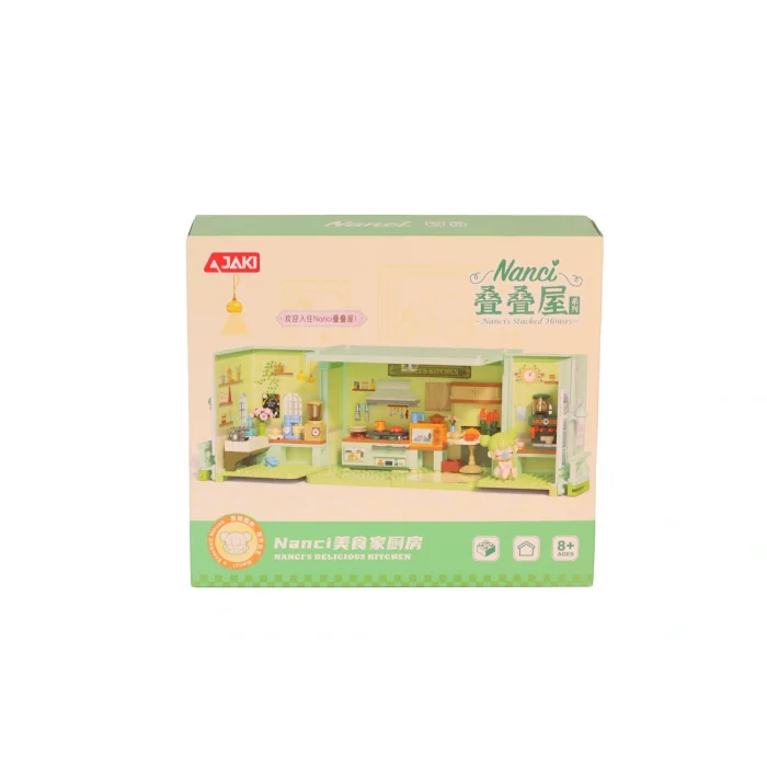 Hk135 Jaki Gurme Mutfak Model 263 Parça Block Oyuncak