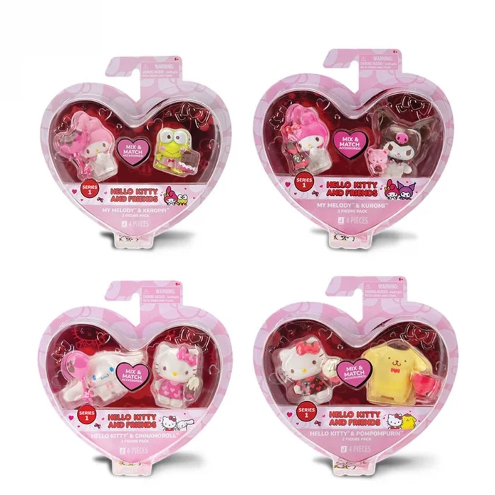 Hkto2000 Hello Kitty Kalpten Kalbe 2li Figür Seti