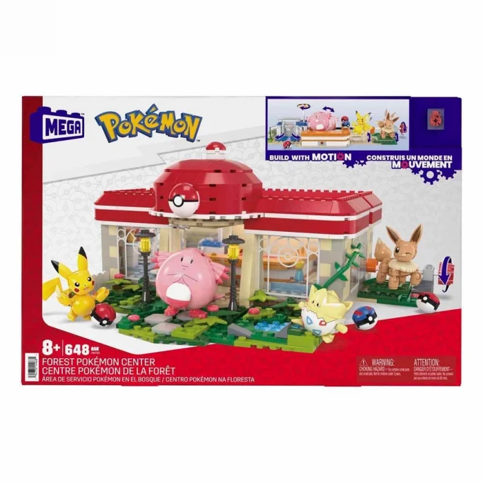 Hnt93 Mega Pokémon™ Pokémon Dinlenme Tesisi 648 Parça +8 Yaş