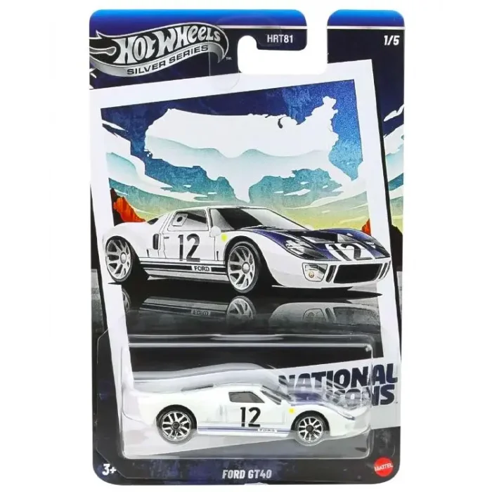 Hot Wheels Silver Series Ford GT40 JBY87