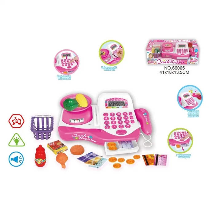 Hua-66065-66067 Işıklı Ve Sesli Sesli Yazarkasa -vardem
