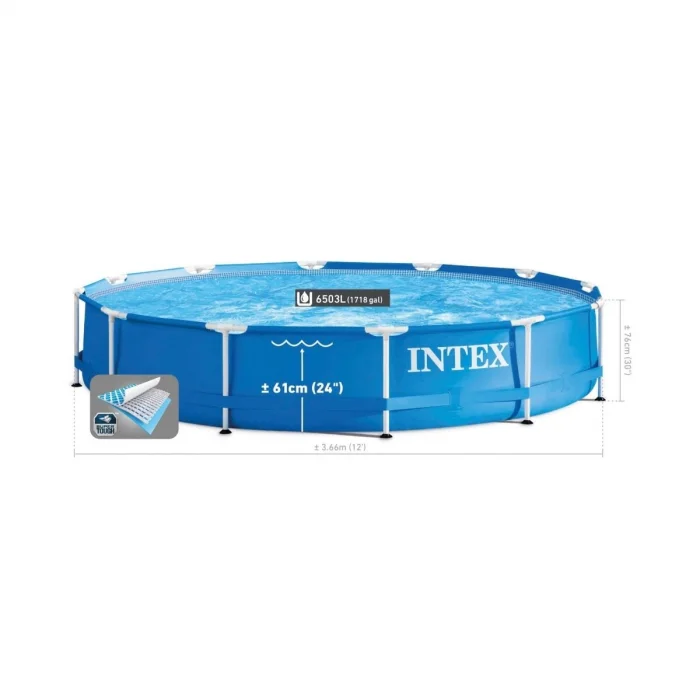 Ih28210 Intex Prefabrik Aile Havuzu 366x76 Cm