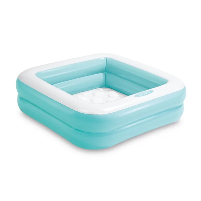 Intex Şişme Taban Mini Kare Havuz 86x86x25 cm