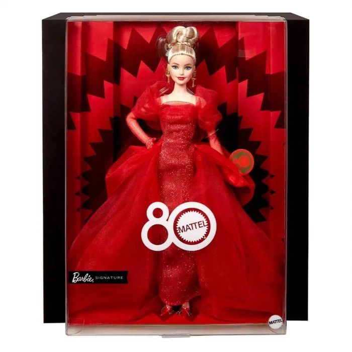 Jbj17 Mattel 80. Yıl Dönümü Koleksiyon Bebek - Sarışın