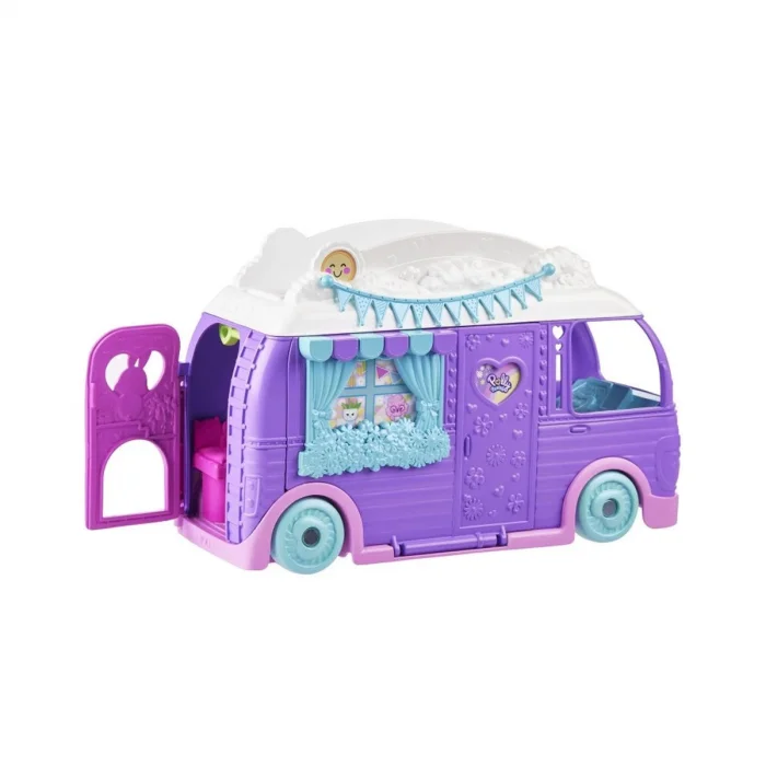 Jcc32 Polly Pocket Eğlenceli Karavan Oyun Seti