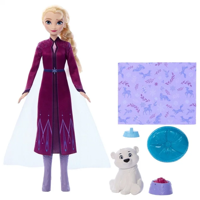 Jfg16 Disney Karlar Ülkesi Elsa Ve Yavru Kutup Ayısı