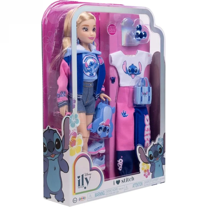 Jkıly23946 Disney İly 4ever Stitch Kolej Temalı Bebek Kıyafet Ve Aksesuarları