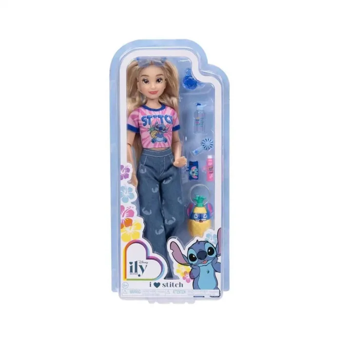 Jkıly24126 Disney İly 4ever Stitch Temalı Bebek Ve Aksesuarları