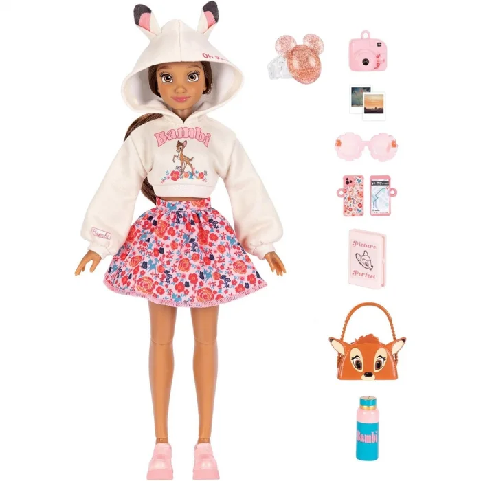 Jkıly24127 Disney İly 4ever Bambi Temalı Bebek Ve Aksesuarları