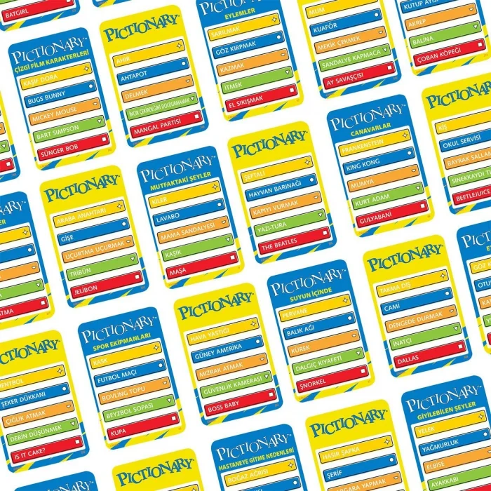Jkr18 Pictionary Kutu Oyunu