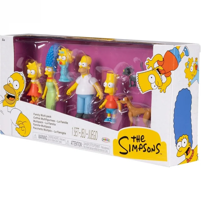 Jksmp17539 The Simpsons Aile 7li Figür Set