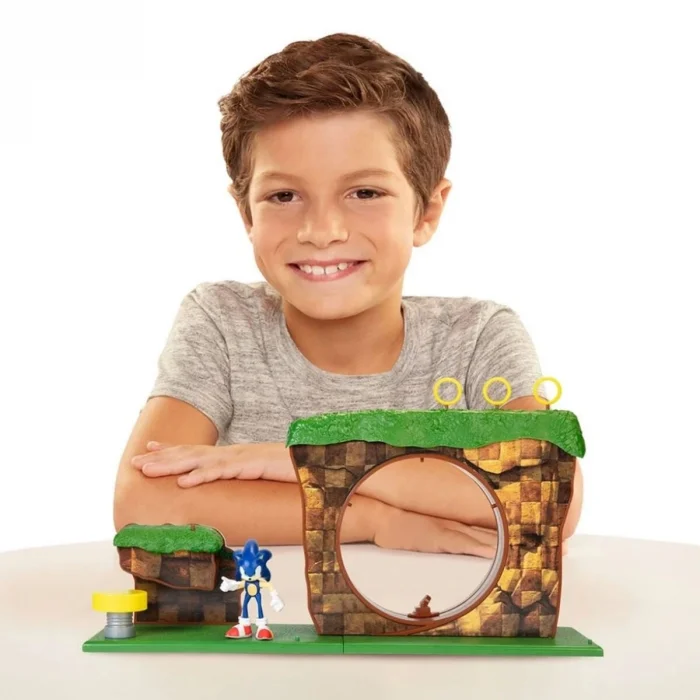 Jkson40393 Sonic Hill Zone Figür Ve Oyun Seti