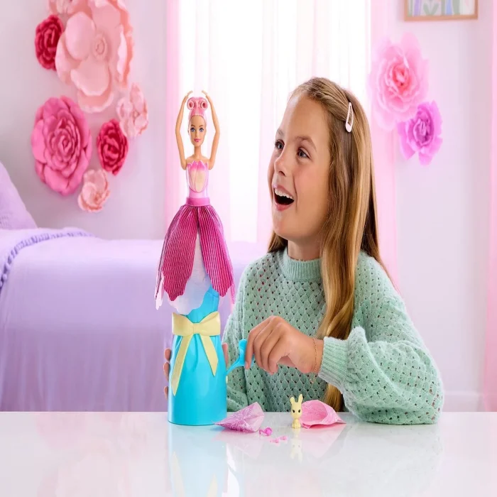 Jmf57 Barbie Petal Pop - Pembe Lale