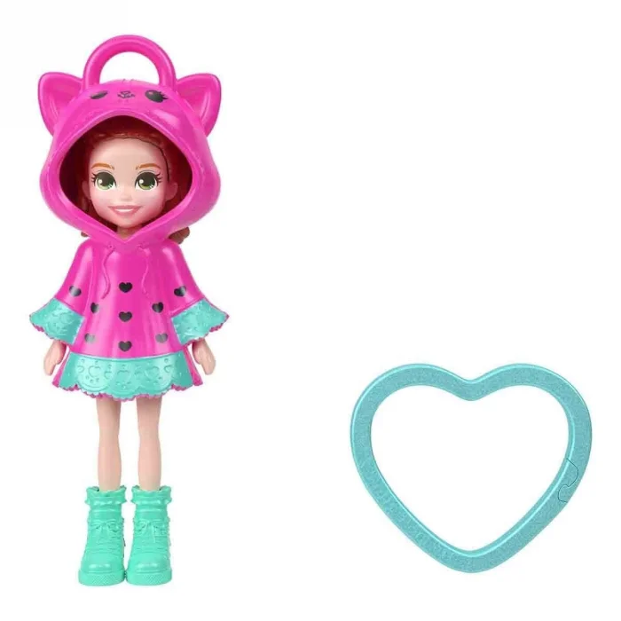 Jmn38 Polly Pocket Kapüşonlu Bebekler