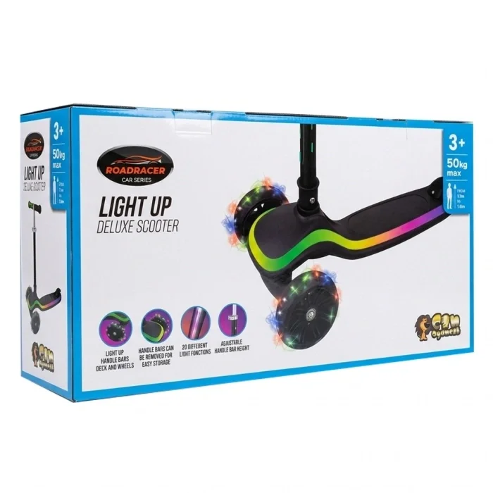 Km319 Kutulu Led Işıklı Scooter