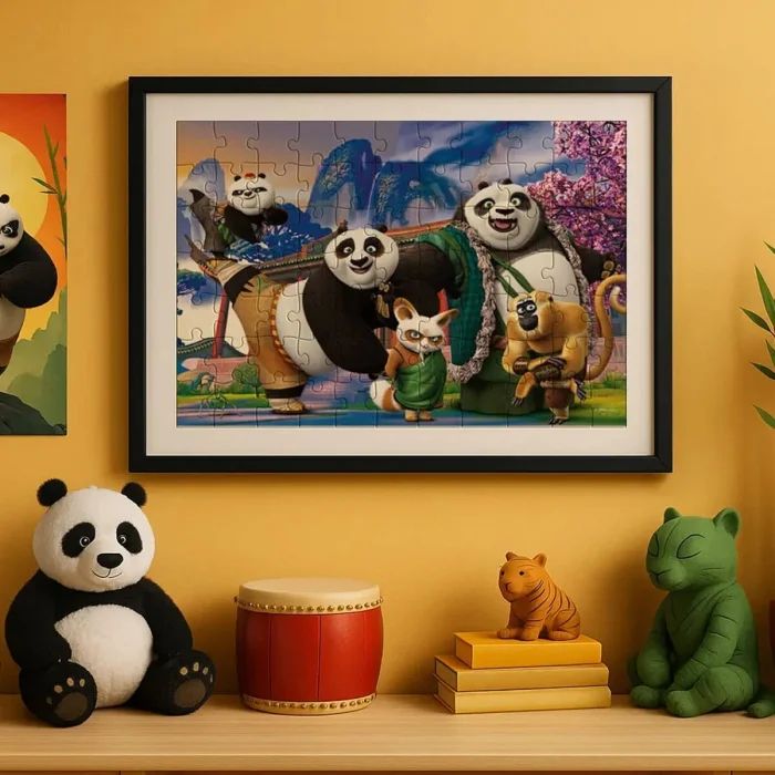 Kp 714 Kung Fu Panda Puzzle 100 Prç